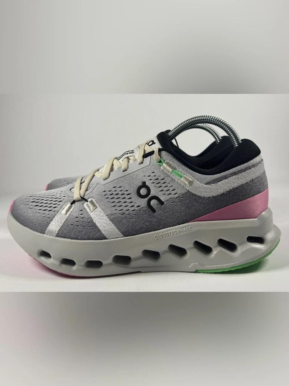 Mens On Cloudsurfer 2 Size 8 Running Shoes 'White Mineral Gray' 3MF10120981